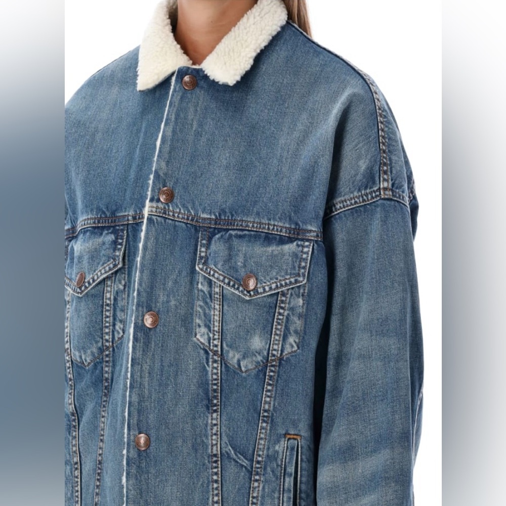 denimist Serena Trucker Jacket Size M - Picture 2 of 10